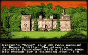 Mean Streets for Amiga - Gideon's home...