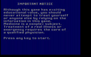 Laser Surgeon: The Microscopic Mission for IBM PC/Compatibles - Please do not try brain surgery at home!