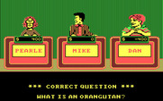 Jeopardy! for IBM PC/Compatibles - Player one is correct!