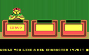 Jeopardy! for IBM PC/Compatibles - Setting up the players for a new game.