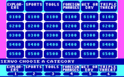 Jeopardy! for IBM PC/Compatibles - Select a category.