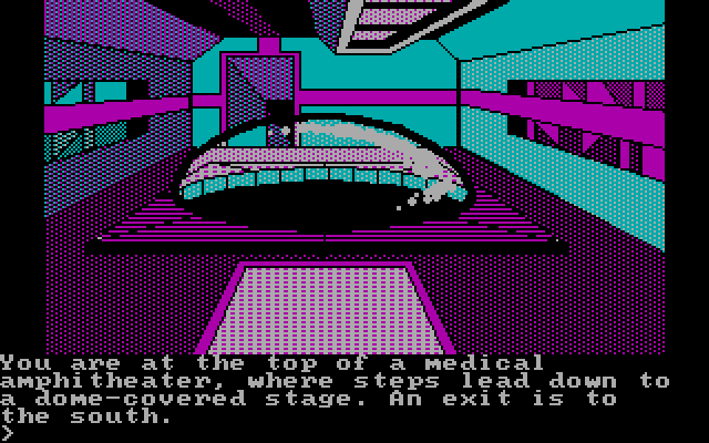 Oo-Topos IBM PC/Compatibles Screenshot: A dome...anything useful here?