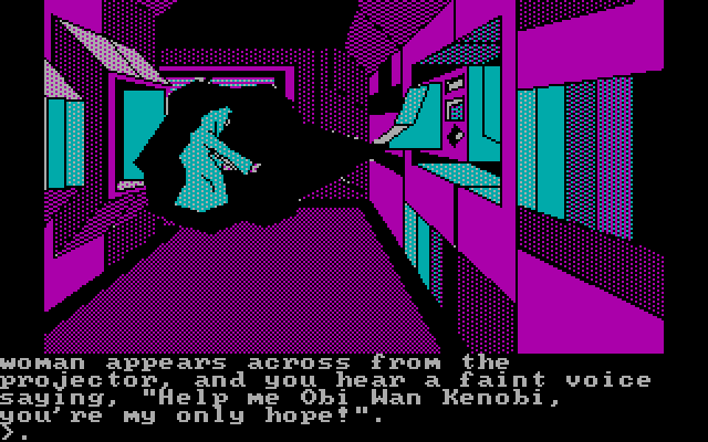Oo-Topos IBM PC/Compatibles Screenshot: My only hope!