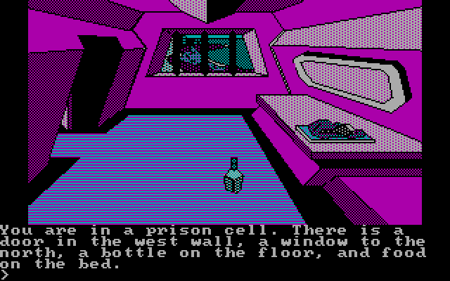 Oo-Topos IBM PC/Compatibles Screenshot: Game start.