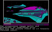 Oo-Topos for IBM PC/Compatibles - A fleet of ships travelling through space...