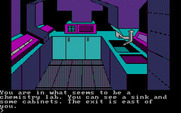 Oo-Topos for IBM PC/Compatibles - Entering the chemistry lab.