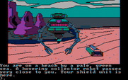 Oo-Topos for IBM PC/Compatibles - A robot blocks my path!
