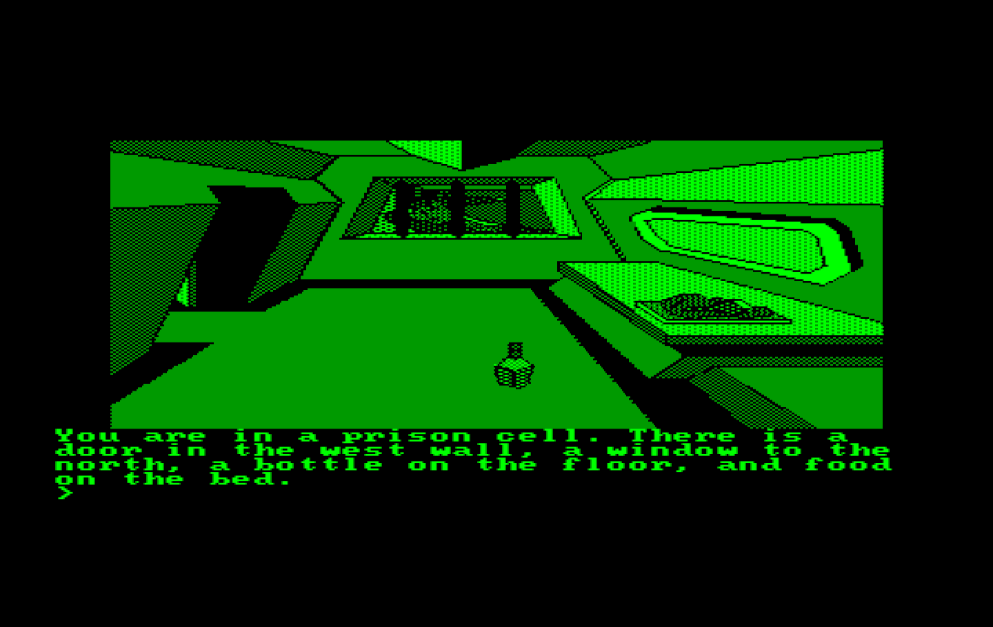 Oo-Topos IBM PC/Compatibles Screenshot: Game start.