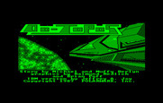 Oo-Topos for IBM PC/Compatibles - Title screen.