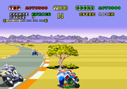 Super Hang-On for Arcade - Yikes, I need to get back on the road!