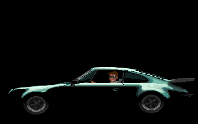 Test Drive Amiga Screenshot: Game introduction.
