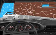 Test Drive for Amiga - Oops, I crashed!