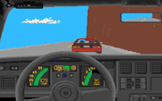 Test Drive for Amiga - Another car is in my way!