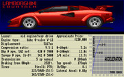 Test Drive for Amiga - About the Lamborghini...