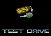 Test Drive for Apple II - Title screen.