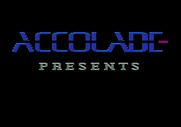 Test Drive for Apple II - Accolade logo.