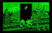 Tetris for IBM PC/Compatibles - The screen starts to fill up...