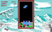 Tetris for IBM PC/Compatibles - Things are still moving slow, so this will be easy to place.