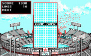 Tetris for IBM PC/Compatibles - Game over.