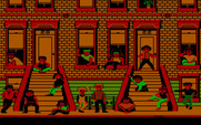 Street Sports Baseball for IBM PC/Compatibles - Starting screen.