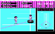 Street Sports Baseball for IBM PC/Compatibles - Safe at second base...