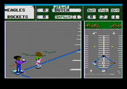 Street Sports Baseball for Apple II - Out at third!