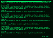 Stationfall for Amstrad PCW - Failing the copy protection sequence...