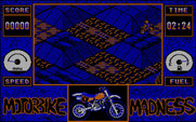Motorbike Madness for IBM PC/Compatibles - This course looks difficult...