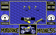 Motorbike Madness for IBM PC/Compatibles - Game start.