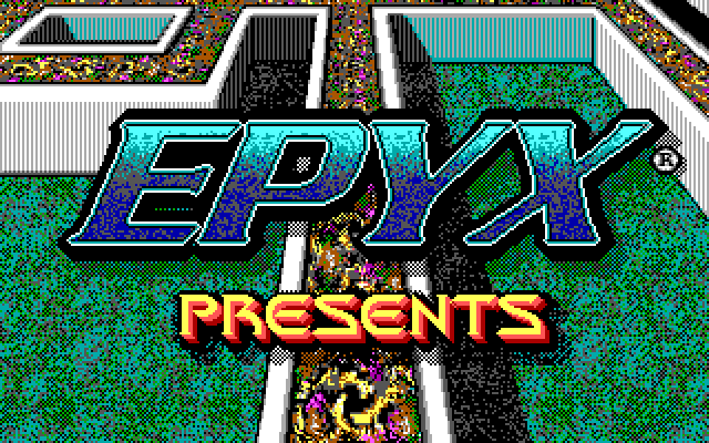 Mind-Roll IBM PC/Compatibles Screenshot: EPYX logo.
