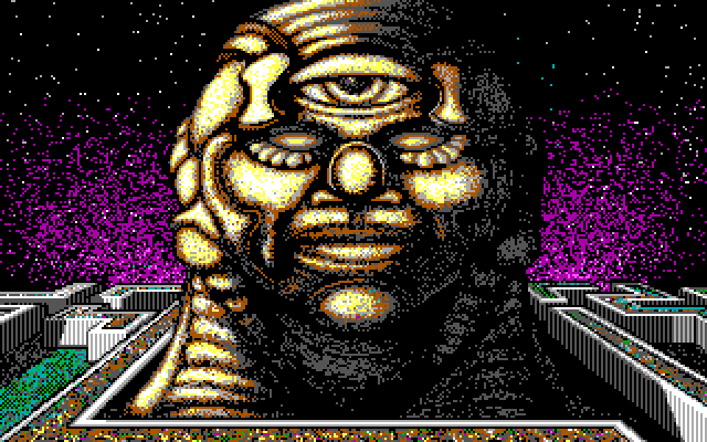 Mind-Roll IBM PC/Compatibles Screenshot: Introduction animation.