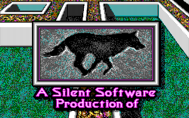 Mind-Roll IBM PC/Compatibles Screenshot: A Silent Software production.