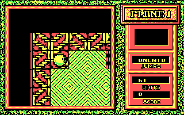 Mind-Roll IBM PC/Compatibles Screenshot: Which way to go?