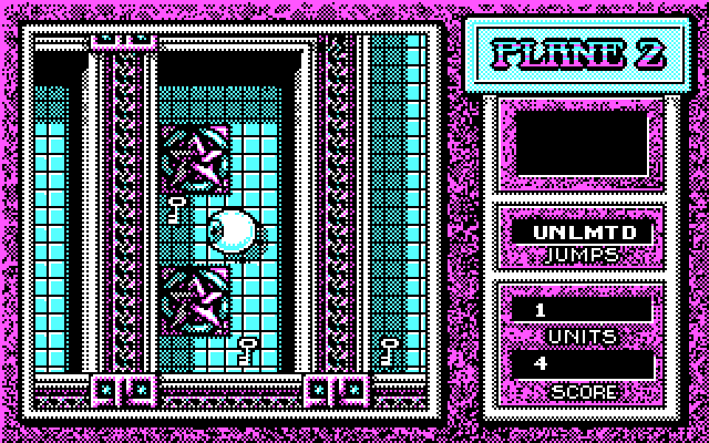 Mind-Roll IBM PC/Compatibles Screenshot: I found a key!