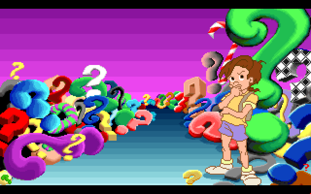 Adventures of Willy Beamish, The IBM PC/Compatibles Screenshot: If you have a question, you can always try the help system...