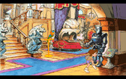Adventures of Willy Beamish, The for IBM PC/Compatibles - Sneaking quietly around the house...