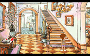 Adventures of Willy Beamish, The for IBM PC/Compatibles - The entranceway to Willy's house.