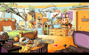 Adventures of Willy Beamish, The for IBM PC/Compatibles - Willy's room.