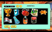 Adventures of Willy Beamish, The for IBM PC/Compatibles - The inventory view.