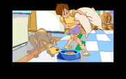 Adventures of Willy Beamish, The for IBM PC/Compatibles - You get in trouble if you don't feed the dog...
