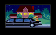 Adventures of Willy Beamish, The for IBM PC/Compatibles - Arriving home in style!