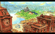 Adventures of Willy Beamish, The for IBM PC/Compatibles - Visiting the downtown square...