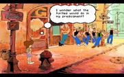 Adventures of Willy Beamish, The for IBM PC/Compatibles - Uh oh, Willy is in trouble!
