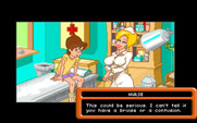 Adventures of Willy Beamish, The for IBM PC/Compatibles - Willy visits the nurse after pretending to be sick.