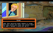 Adventures of Willy Beamish, The for IBM PC/Compatibles - The guard has second thoughts about letting Willy in...