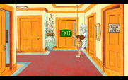 Adventures of Willy Beamish, The for IBM PC/Compatibles - The upstairs hallway.
