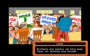 Adventures of Willy Beamish, The for IBM PC/Compatibles - A strike is in progress...