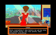 Adventures of Willy Beamish, The for IBM PC/Compatibles - Meanwhile, in case you forgot that Leona is evil...