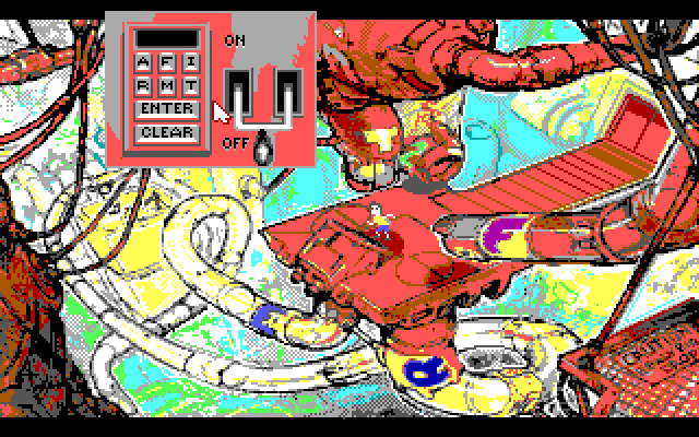 Adventures of Willy Beamish, The IBM PC/Compatibles Screenshot: What should I do with this control panel?