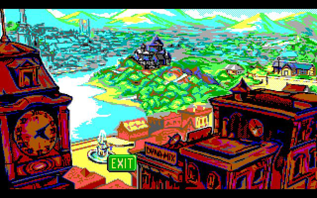 Adventures of Willy Beamish, The IBM PC/Compatibles Screenshot: Heading downtown...